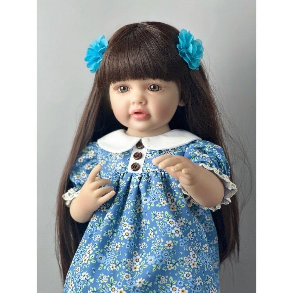 Amazon.co.jp: Meeler リボーンドール 女の子 55cmリアルな 笑顔